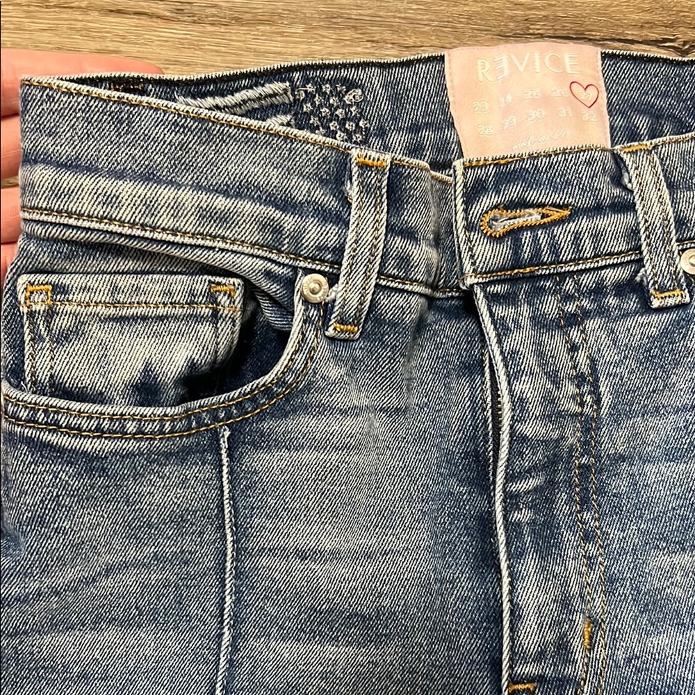 Revice Denim Venus Crop Stargazer Jeans size 27 - Picture 4 of 9